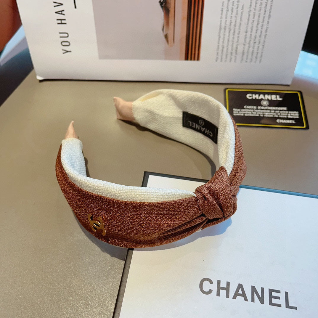 BRONZE BROWN FABRIC HEADBAND 168552