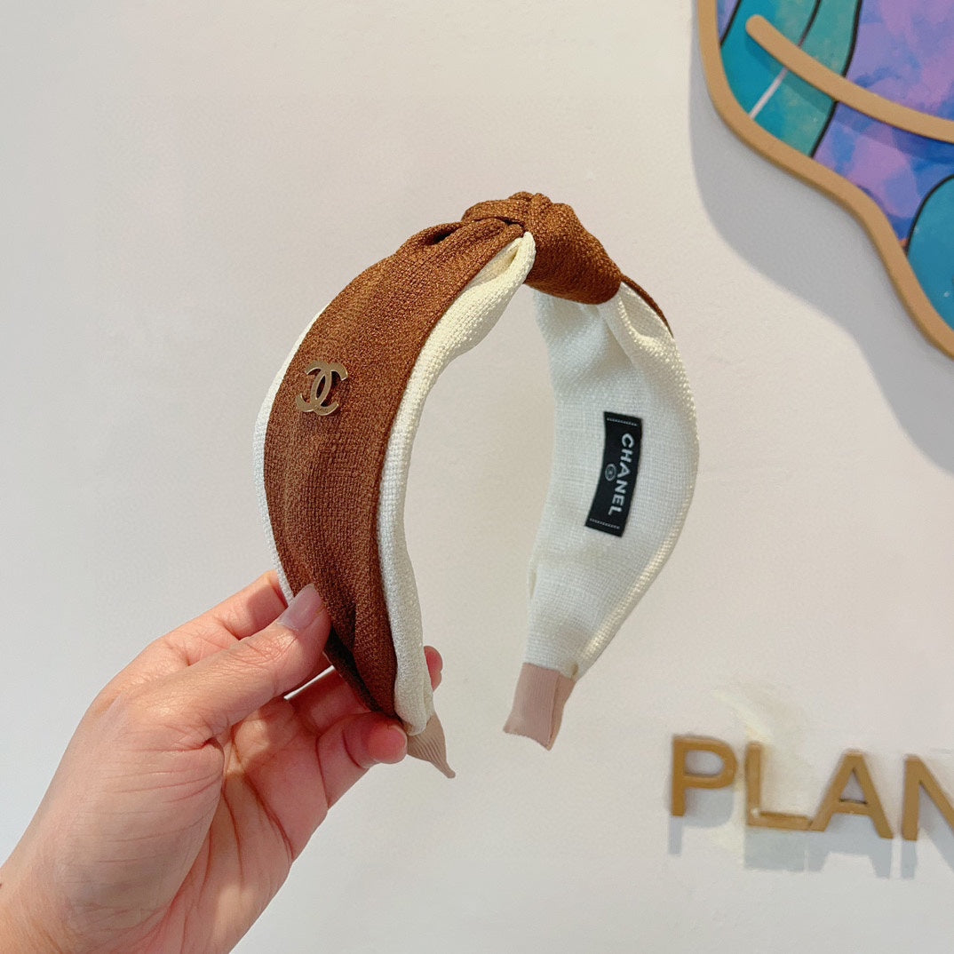 BRONZE BROWN FABRIC HEADBAND 168552