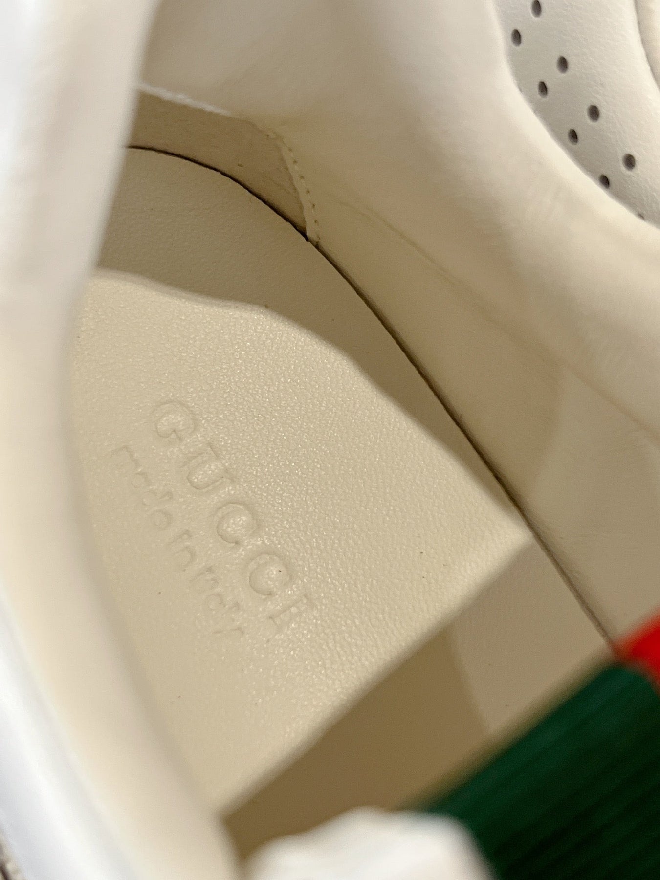 GG RE-WEB SNEAKER FOR COUPLE WHITE