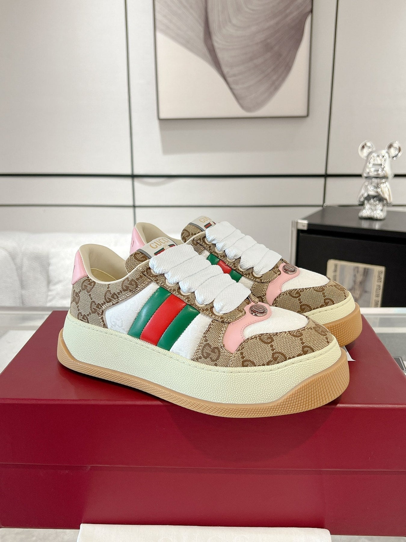 GG SCREENER SNEAKER COLORFUL