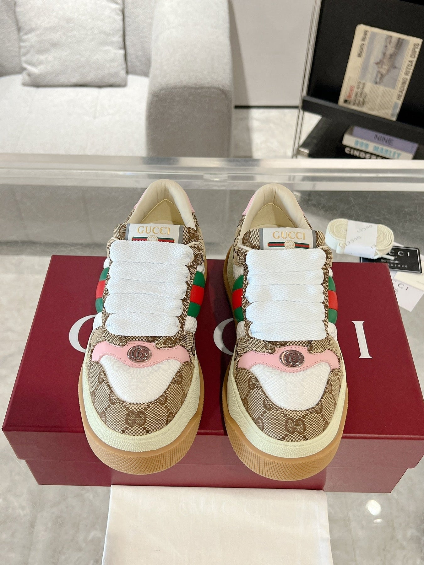 GG SCREENER SNEAKER COLORFUL