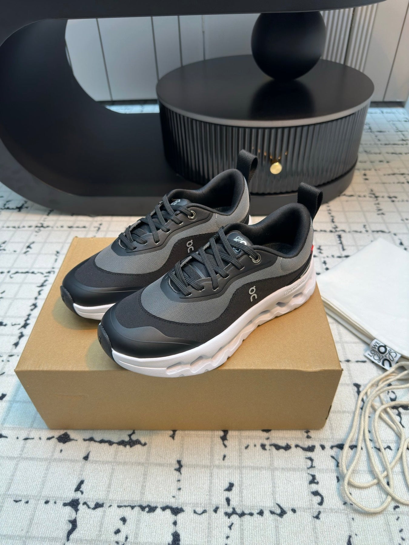 LW CLOUDTILT 2.0 SNEAKER BLACK POLYESTER