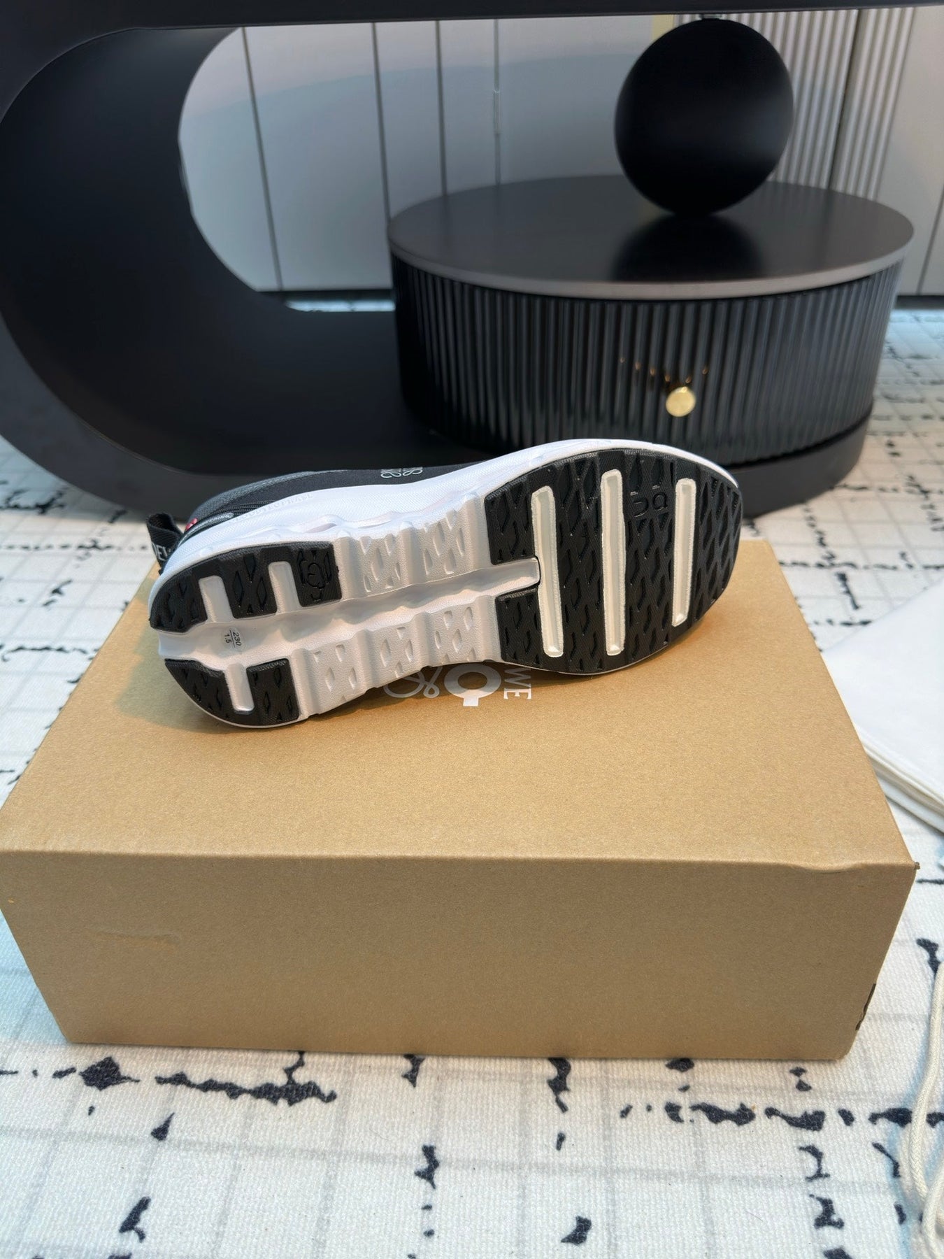 LW CLOUDTILT 2.0 SNEAKER BLACK POLYESTER