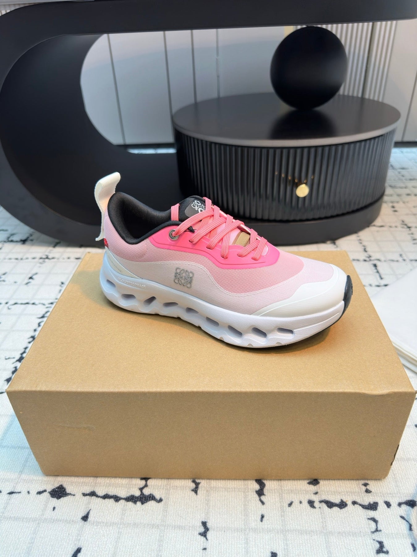 LW CLOUDTILT 2.0 SNEAKER PINK AND WHITE POLYESTER