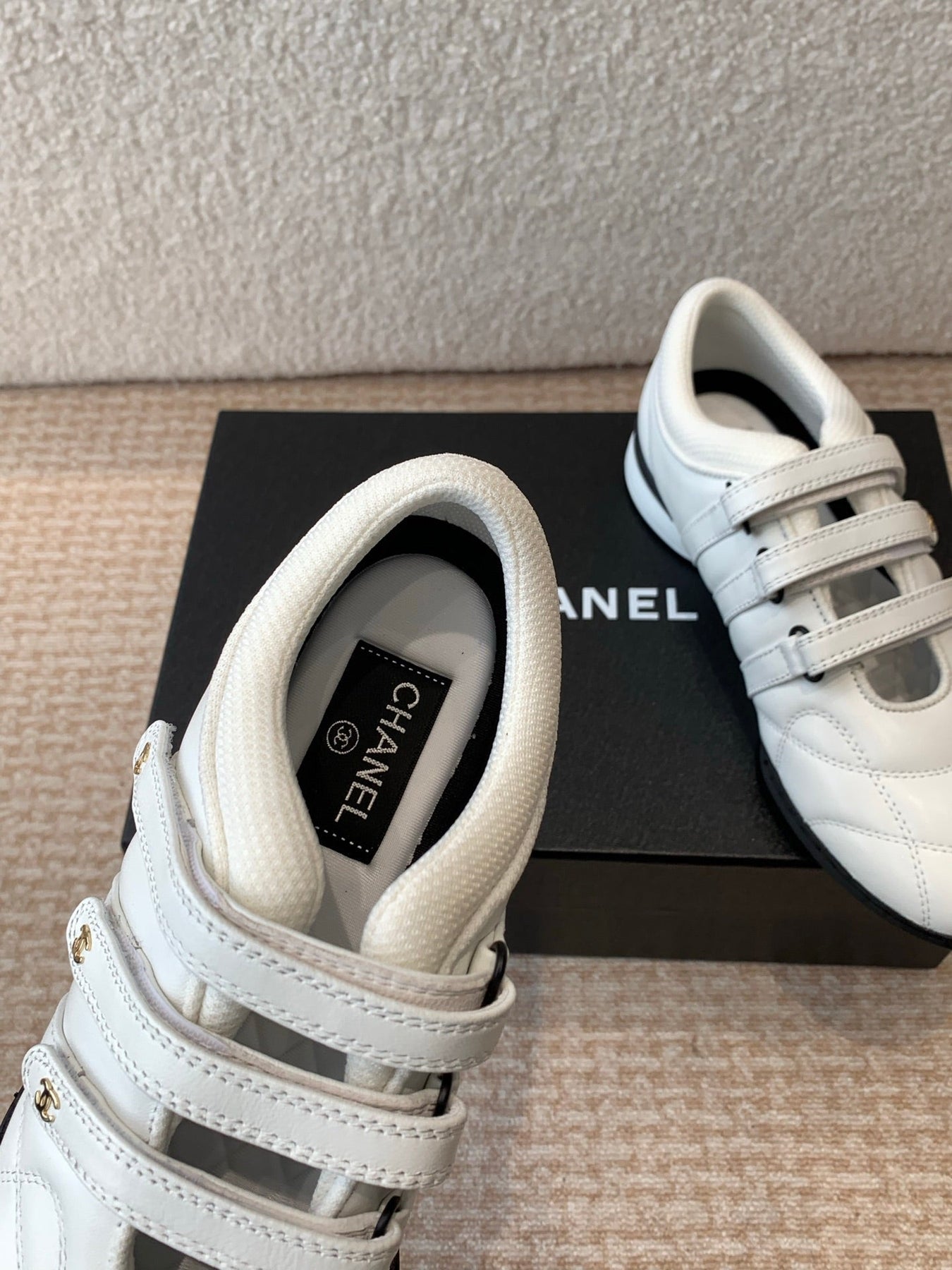 MARY JANE SNEAKERS IN WHITE LAMBSKIN