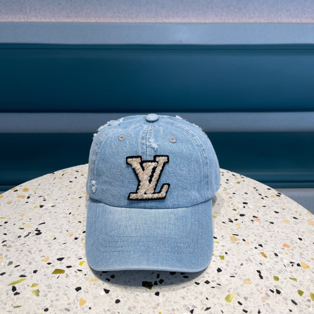 BASEBALL CAP IN LIGHT BLUE DENIM 433086