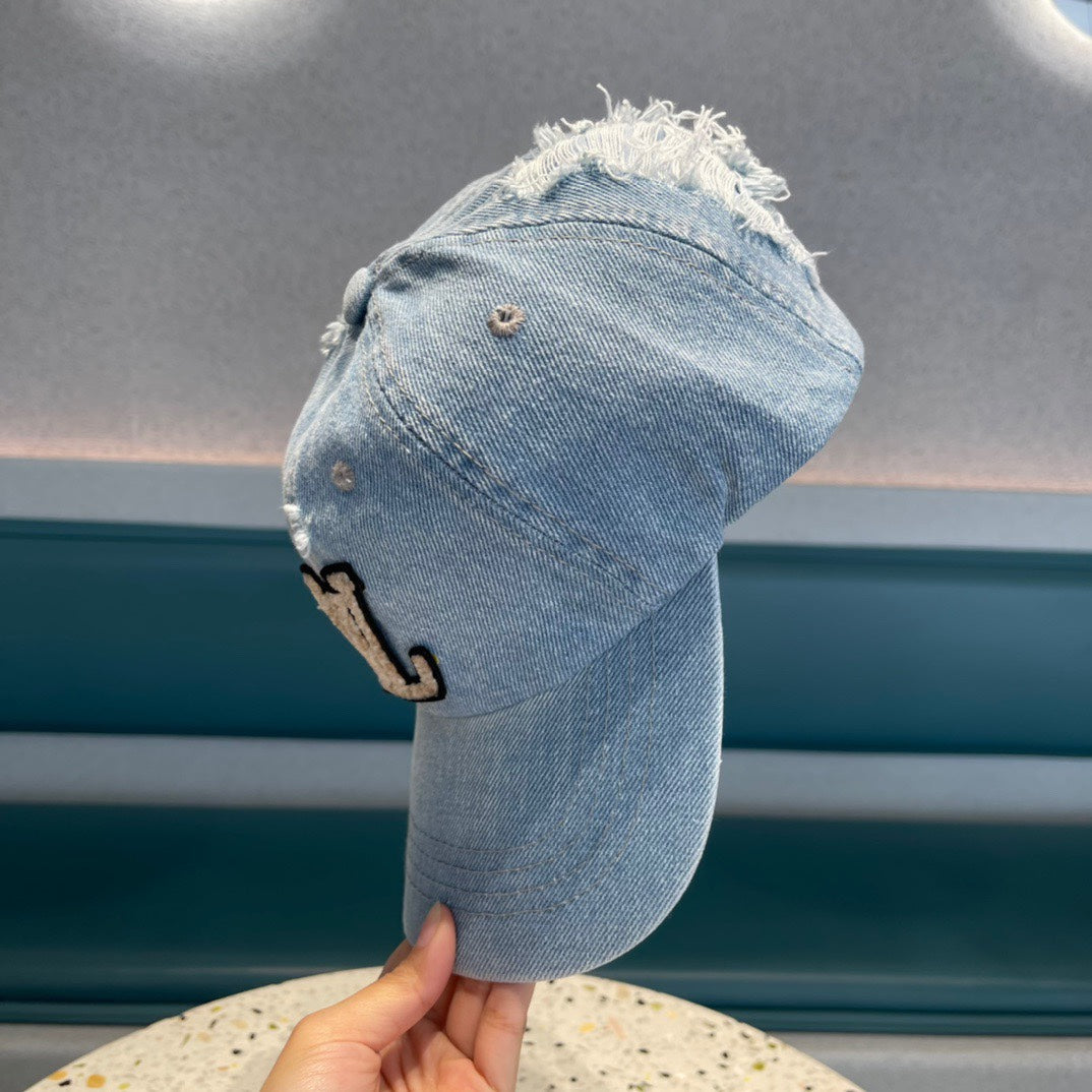 BASEBALL CAP IN LIGHT BLUE DENIM 433086