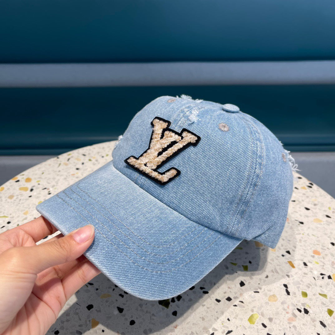 BASEBALL CAP IN LIGHT BLUE DENIM 433086