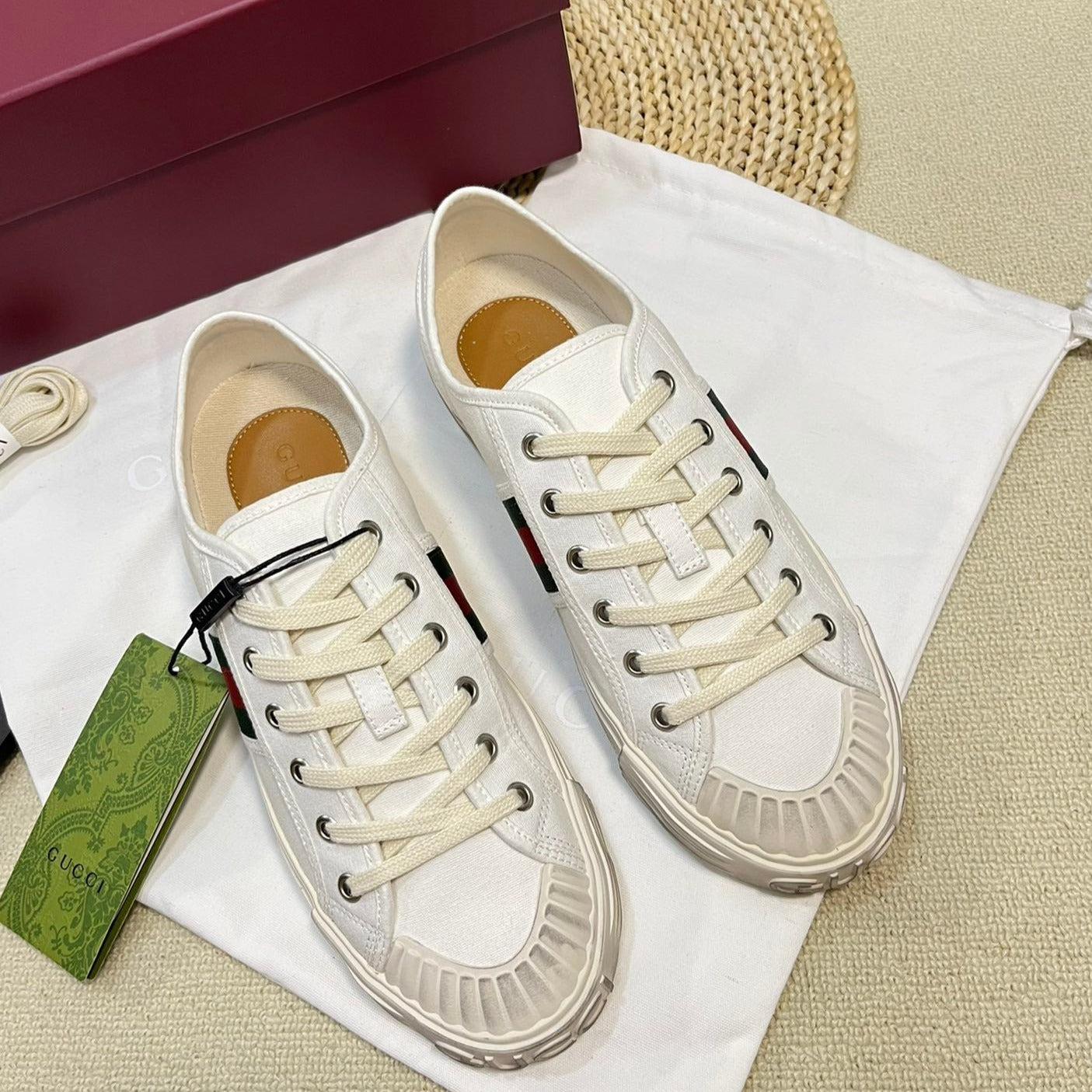 GG Ace signature Sneaker White