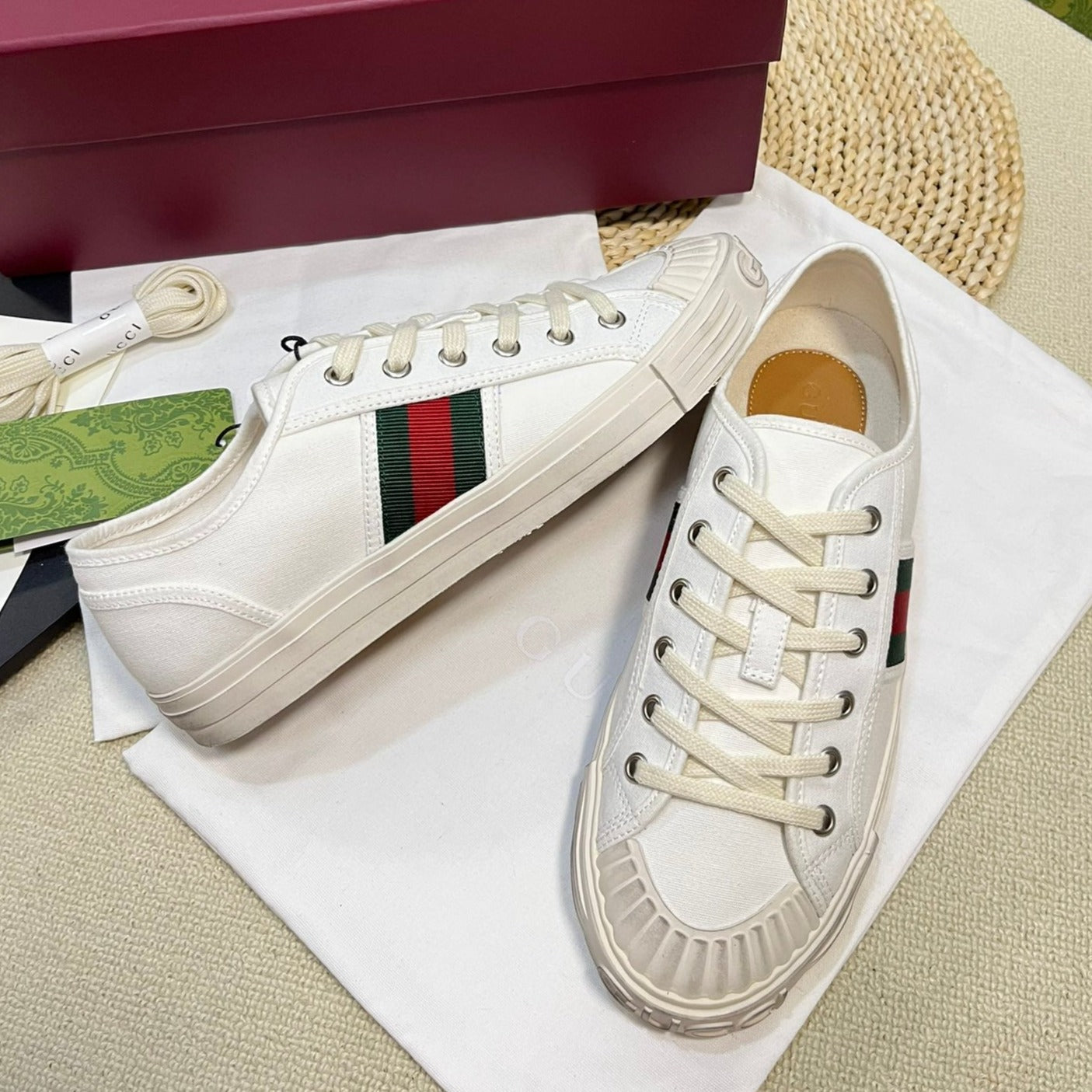 GG Ace signature Sneaker White