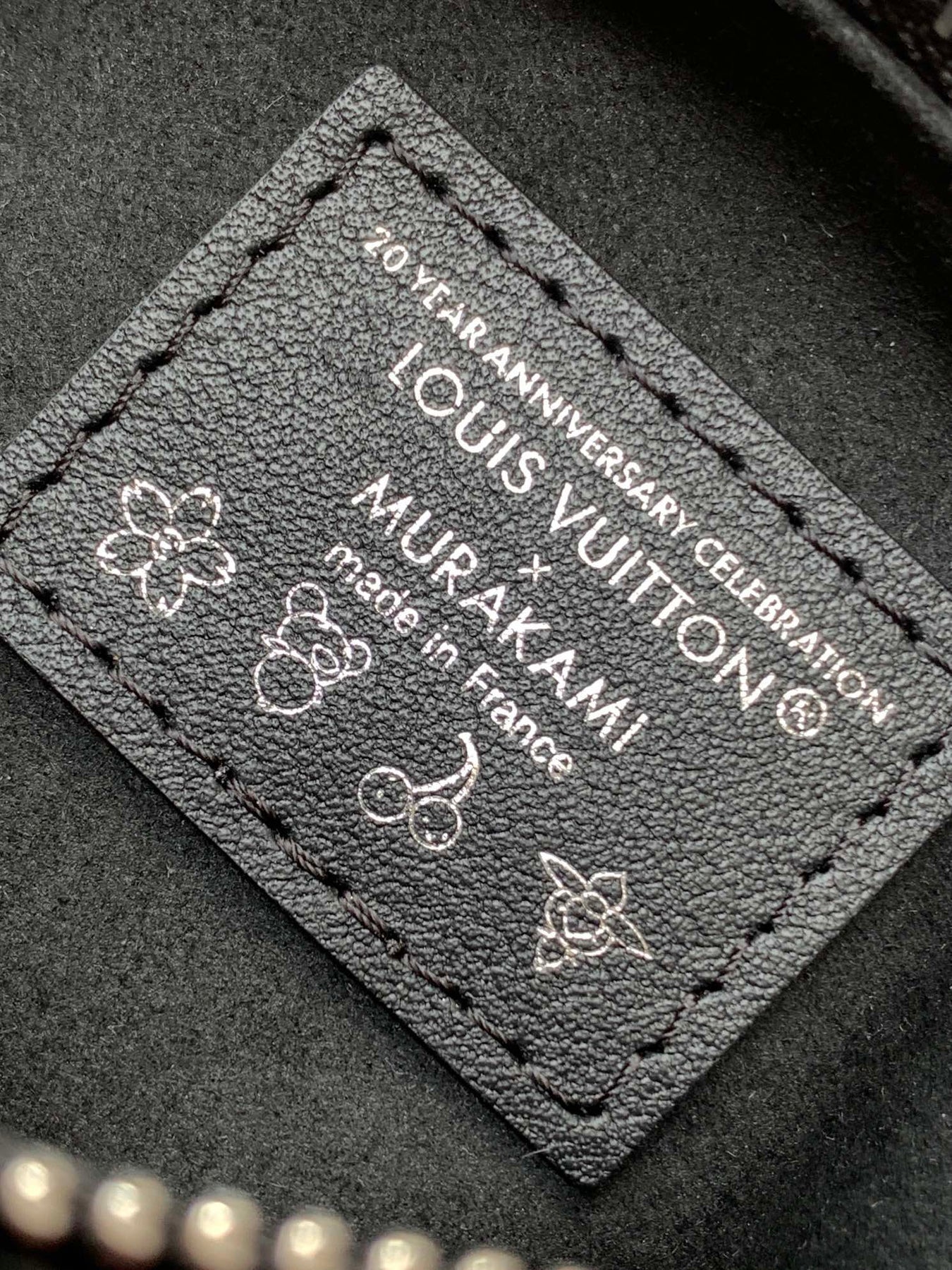 NANO SPEEDY BAG 16 IN COLORFUL MONOGRAM PATTERN AND BLACK COATED CANVAS