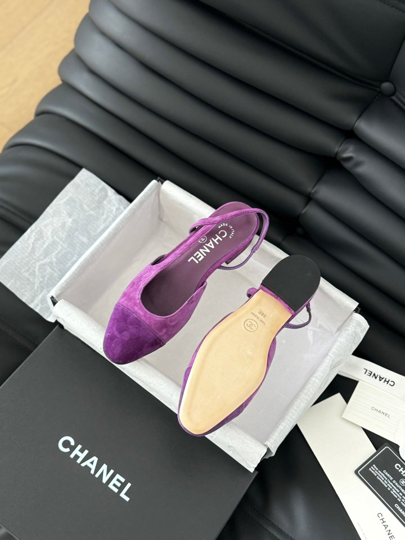 CLASSIC SLINGBACK VIOLET PURPLE SUEDE