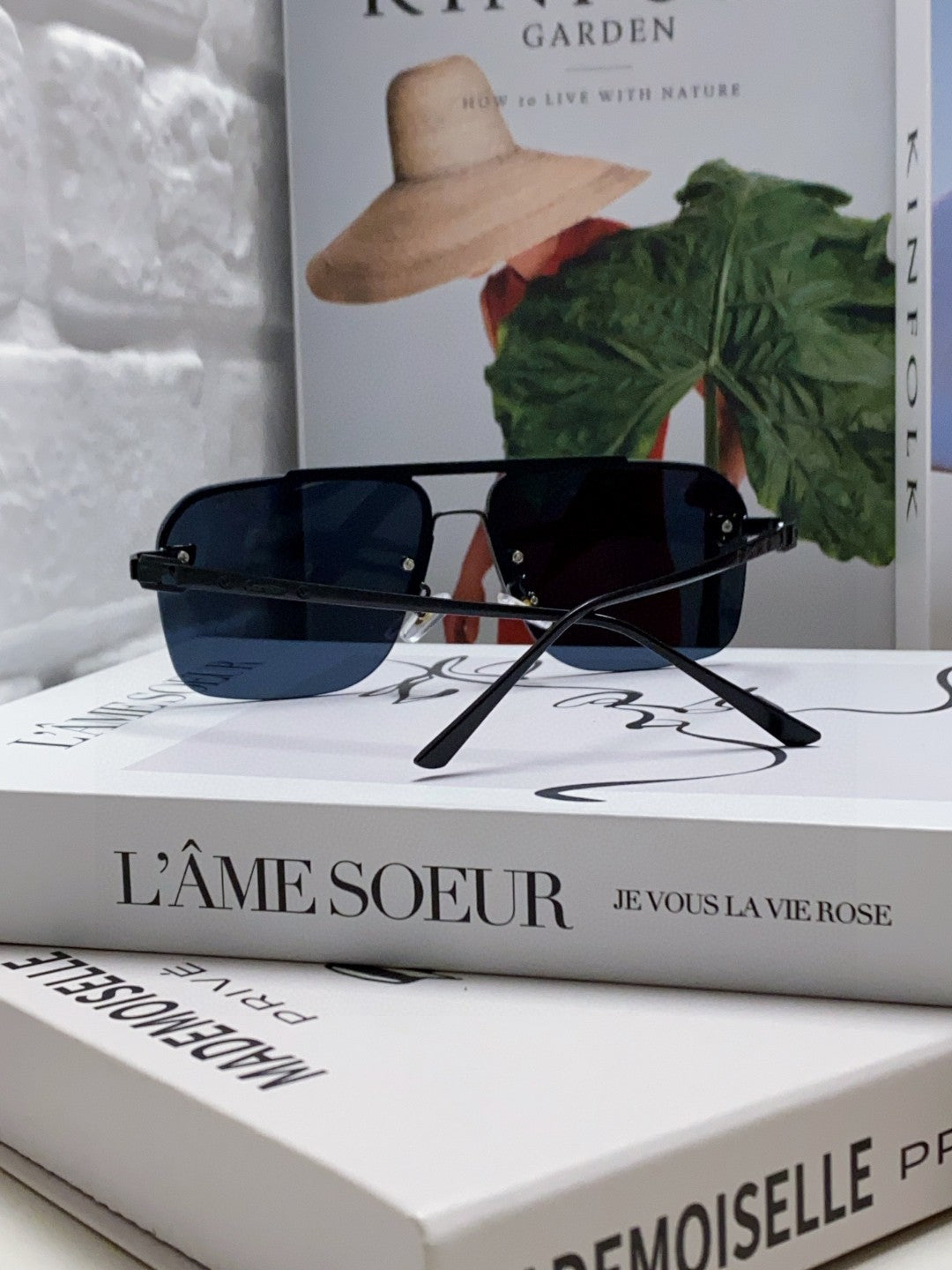 PANTHÈRE SQUARE FRAME SUNGLASSES 543534 IN METAL