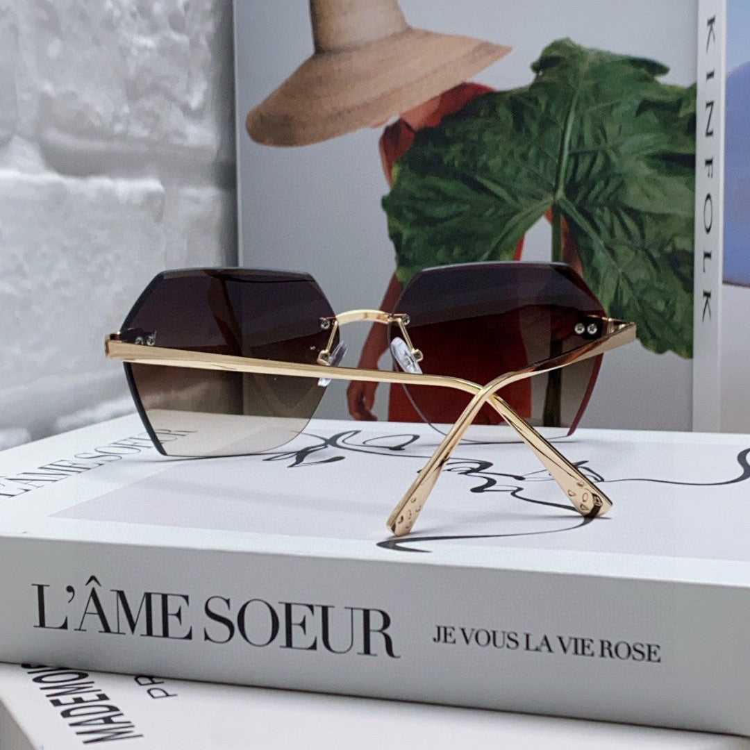 PANTHÈRE AVIATOR FRAME SUNGLASSES  575780 IN METAL