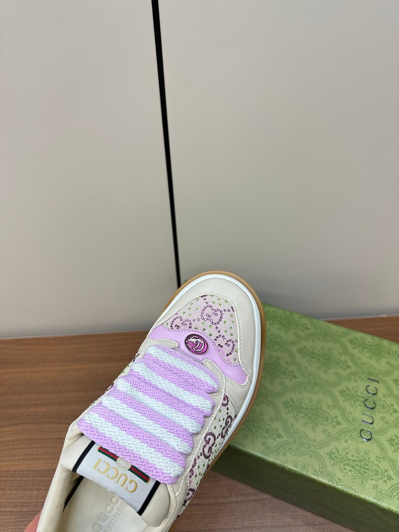 GG Screener Sneaker Pink Blush