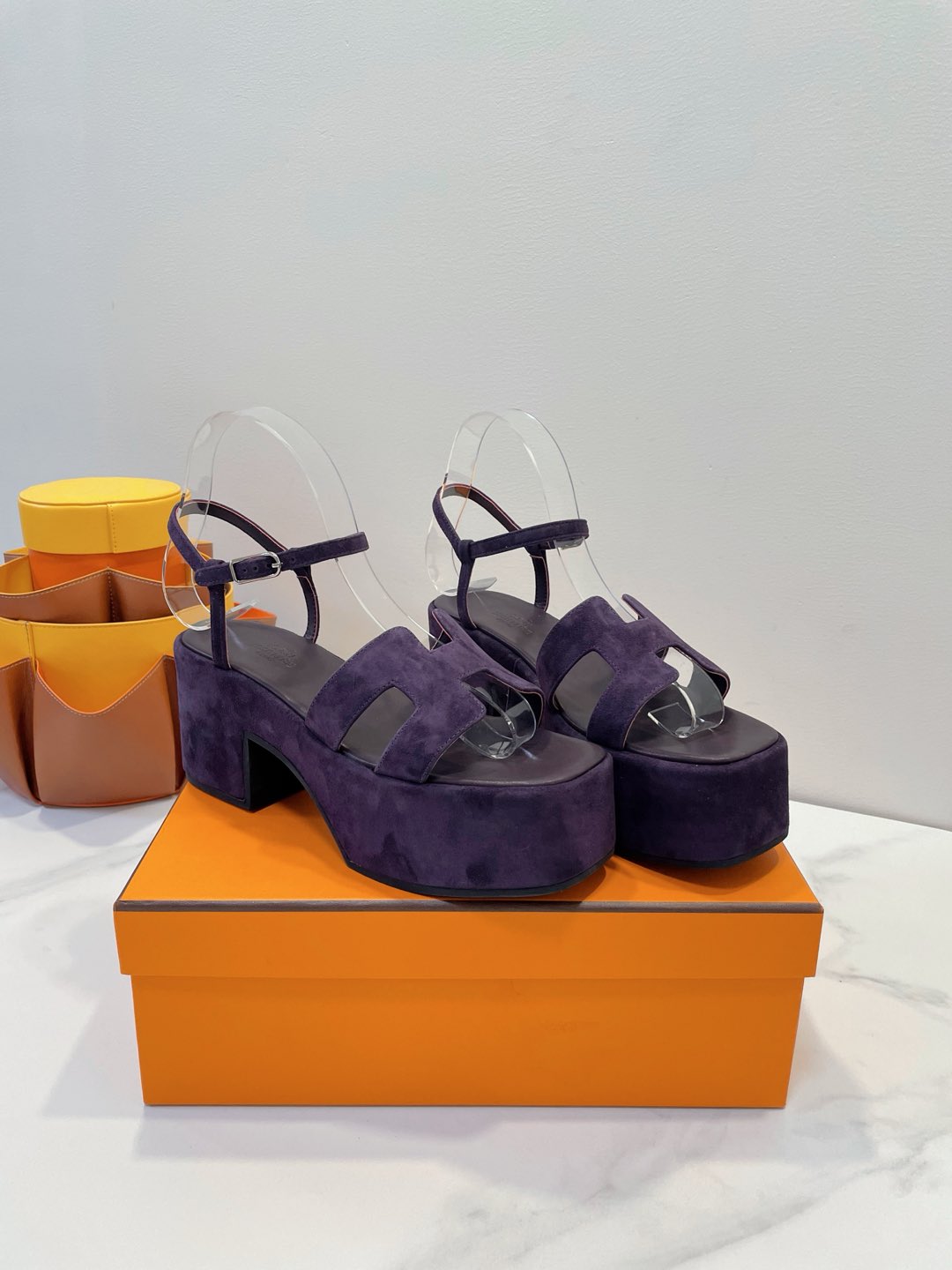JAM 30 SANDAL IN VIOLET SUEDE