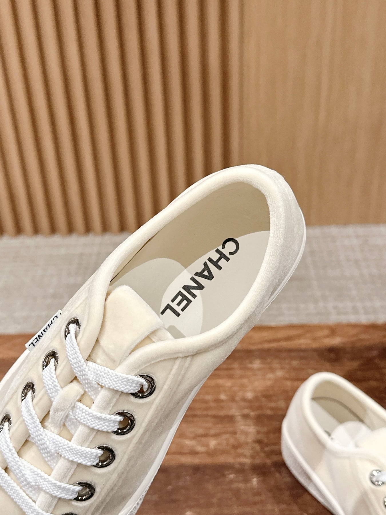 CONVERSE SNEAKER IN BEIGE CREAM CANVAS