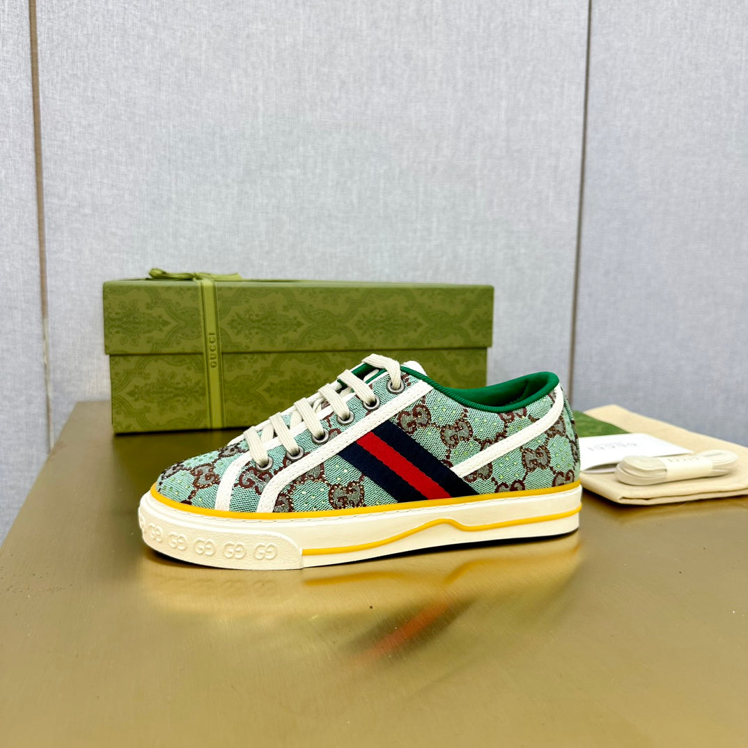 GG TENNIS 1977 TRAINER FERN CANVAS