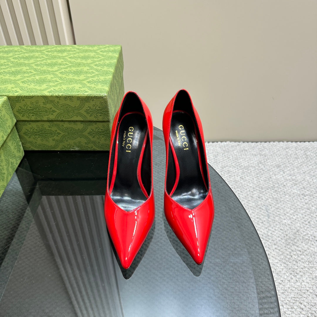 GG 105 HIGH HEEL PUMP CANDY LAMBSKIN